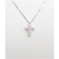 Collier Recarlo Femme in Or blanc Diamante 0.53 Ct XD482/060 - XD482/060